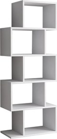 Βιβλιοθήκη Λευκό MERIC 60x30x150