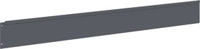 VidaXL Περίγραμμα γκαζόν 30 τμχ. 100 x 12 cm Steel Ανθρακί