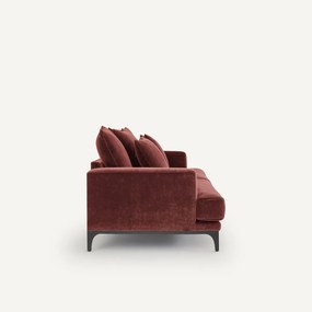 Καναπές με βελουτέ ταπετσαρία, Armento