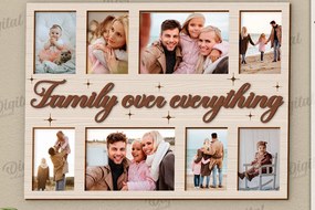 Intra απο ξύλο plywood 3mm-4mm πάχος Τρισδιάστατη οικογενειακή κορνίζα φωτογραφιών Δίασταση 20x30 cm INTRAFABR-121430498