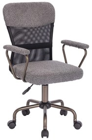 Καρέκλα Γραφείου Bell 25-0726 54x52x92 Grey-Gunmetal
