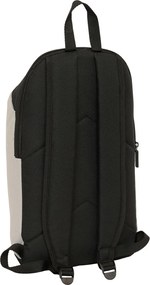 Σχολική Τσάντα Kappa Grey Μαύρο Γκρι 22 x 39 x 10 cm