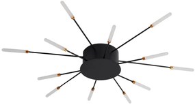 Πλαφονιέρα Φωτιστικό Οροφής 12xLED 12W IP20 3000K Μαύρο 64185 Arlight-64185-Μαύρο 64185