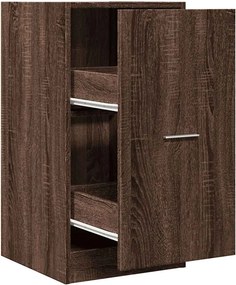 vidaXL Συρταριέρα Γενικής Χρήσης Καφέ Δρυς 40x41x77,5 εκ. Επεξ. Ξύλο