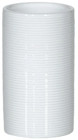 Ποτήρι Tube Ribbed 03211.004 White Spirella Κεραμικό