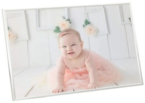 vidaXL Κορνίζες Κολάζ Επιτραπέζιες 3 τεμ. Ασημί 13 x 18 εκ. MDF