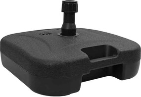 vidaXL Βάση ομπρέλας Μαύρο 45 x 45 x 29,5 εκ