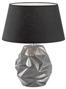 Επιτραπέζιο Φωτιστικό Kian Γκρι-Μαύρο Fischer Honsel-50286-Μαύρο 50286
