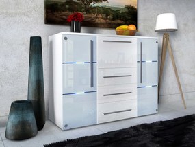 Μπουφές Bari-Leuko-Leuko gualistero - 139.00Χ39.00Χ115.00cm