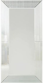 Καθρέπτης Τοίχου Linea Ασημί 200x4.5x100εκ - Ασημί