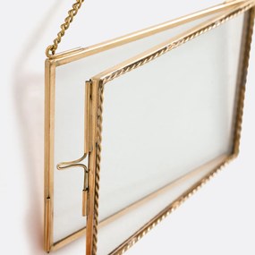 Κρεμαστή κορνίζα με πλέξη, 15 εκ., Uyova