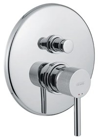 Armando Vicario Industrial Chrome Μίκτης Εντοιχισμού 2 Εξόδων με Εκτροπέα 512050D-100