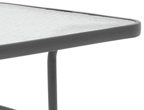 Τραπέζι 026 Fylliana Γκρί 100x65x70 εκ. 100x65x70 εκ.