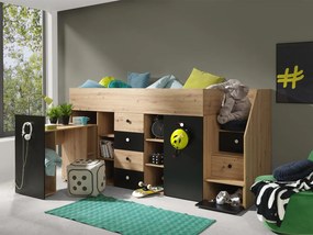 Πολυλειτουργικό κρεβάτι Smart III-Δεξιά-Mauro