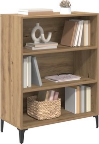vidaXL Πλαϊνό γραφείο Artisan Oak 69,5 x 32,5 x 90 εκ