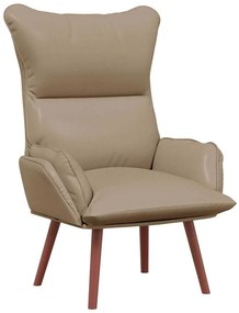 vidaXL Χαλαρωτική Πολυθρόνα Καπουτσίνο 69 x 74 x 93 εκ. Τεχνητό δέρμα