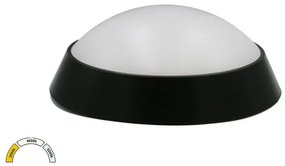 Πλαφονιέρα Φωτιστικό Οροφής LED 20W ΙΡ65 3CCT Φ22cm Lumen 21-2001518 Μαύρο