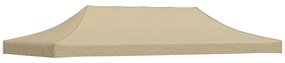 vidaXL Κάλυμμα Τέντας Εκδηλώσεων Μπεζ 6 x 3 μ. 270 γρ/μ²