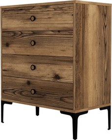 Συρταριέρα Καρυδιά LIZBON 76x40x90,7