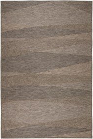 Χαλί Kimolos 527 VH7-X Brown-Grey Βιοκαρπέτ 80X150cm