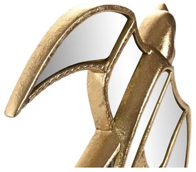 Διακόσμηση τοίχων Home ESPRIT Χρυσό Σύγχρονη 28,5 X 3 X 28,5 CM