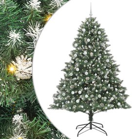vidaXL Τεχνητό Χριστουγεννιάτικο Δέντρο με 300 LED Πράσινο 240 cm