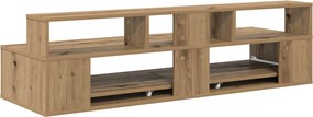 vidaXL Γραφείο Στούντιο Artisan Δρυς 152 x 42,5 x 36 εκ