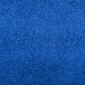 vidaXL Χαλάκι Εξώπορτας Μπλε και Μαύρο 120 x 250 cm 100% Πολυαμίδιο