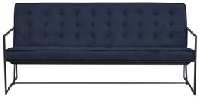 Καναπές Concept 55 194, Μπλε, 172x78x81cm, Ταπισερί, Πόδια: Μεταλλικά
