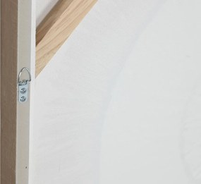 Καμβάς Home ESPRIT Λευκό Φυσικό Boho 92 x 4,5 x 92 cm (x2)