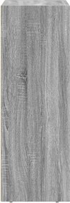 vidaXL Πλαϊνό γραφείο Γκρίζο Σονομα 59 x 35 x 100,5 εκ