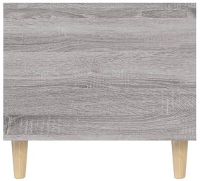 vidaXL Τραπεζάκι Σαλονιού Γκρι Sonoma 90x49x45 εκ.Επεξεργασμένο Ξύλο