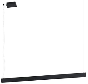 Φωτιστικό Οροφής - Ράγα 39485 Termini Led L-1,590cm Black Eglo Μέταλλο