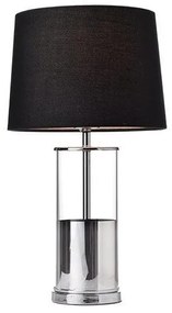 Επιτραπέζιο Φωτιστικό με Γυαλί RENOUAR Φ25ΧΗ45CM ACA-OD90791TBC-Χρώμιο OD90791TBC