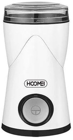 Ηλεκτρικός Μύλος Καφέ 150W με Χωρητικότητα 50gr Hoomei HM-5735 Λευκό