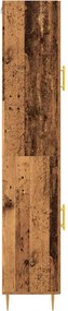 vidaXL Highboard 2 pcs Παλιό ξύλο Επεξεργασμένο ξύλο