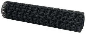 vidaXL Φράχτης Εuro Γκρι 1 x 25 m Σίδηρος με επικάλυψη PVC