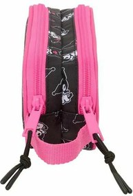 Διπλή Κασετίνα Kuromi Μαύρο Φούξια 21 x 8 x 6 cm