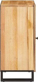 vidaXL Πλαϊνό γραφείο Καφέ 40 x 33 x 75 εκ. Στερεό ξύλο μάνγκο