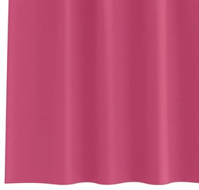 vidaXL Κουρτίνες με κουρτίνες 2 pcs Φωτεινό Ροζ 245x140εκ. Πολυεστέρας