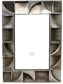 Κορνίζα Loen 031152 13x18cm Silver Γυαλί,Polyresin