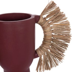 ΕΠΙΤΡΑΠΕΖΙΟ ΔΙΑΚΟΣΜΗΤΙΚΟ ΒΑΖΟ ALICA HM4668.06L ΒΥΣΣΙΝΙ ΤΕΡΑΚΟΤΑ &amp; GRASS--64x22x38Υεκ