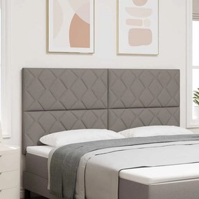 vidaXL Κεφαλάρι Taupe ύφασμα