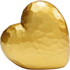 Διακοσμητικό Καρδιά Χρυσό 14x6,5x14 εκ - Χρυσό