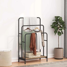 vidaXL Ράφι Ρούχων Artisan Oak 60 x 30 x 100,5 εκ Επεξεργασμένο ξύλο