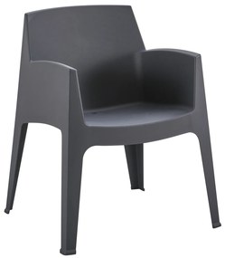 ΠΟΛΥΘΡΟΝΑ ΠΟΛΥΠΡΟΠΥΛΕΝΙΟΥ SLEEK HM6370.10 ΓΚΡΙ 68x63x82,5Υεκ.