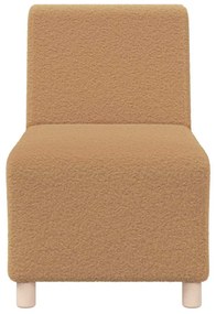 vidaXL Μοναδικός Καναπές χωρίς Χερούλια 3 pcs Μπεζ 55 x 74 x 82 εκ.