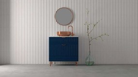 Stripes Ice White Matt 7,5x30 - Πλακάκι μπάνιου &amp; κουζινας