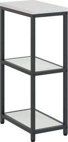 vidaXL Ράφι Κουζίνας HATTEM Ασημί 30 x 50 x 92 εκ Ατσάλι