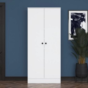 Έπιπλο Εισόδου Λευκό CRUAE 80x37.5x182.8